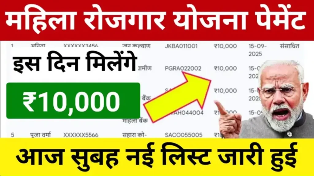 Mahila Rojgar Yojana